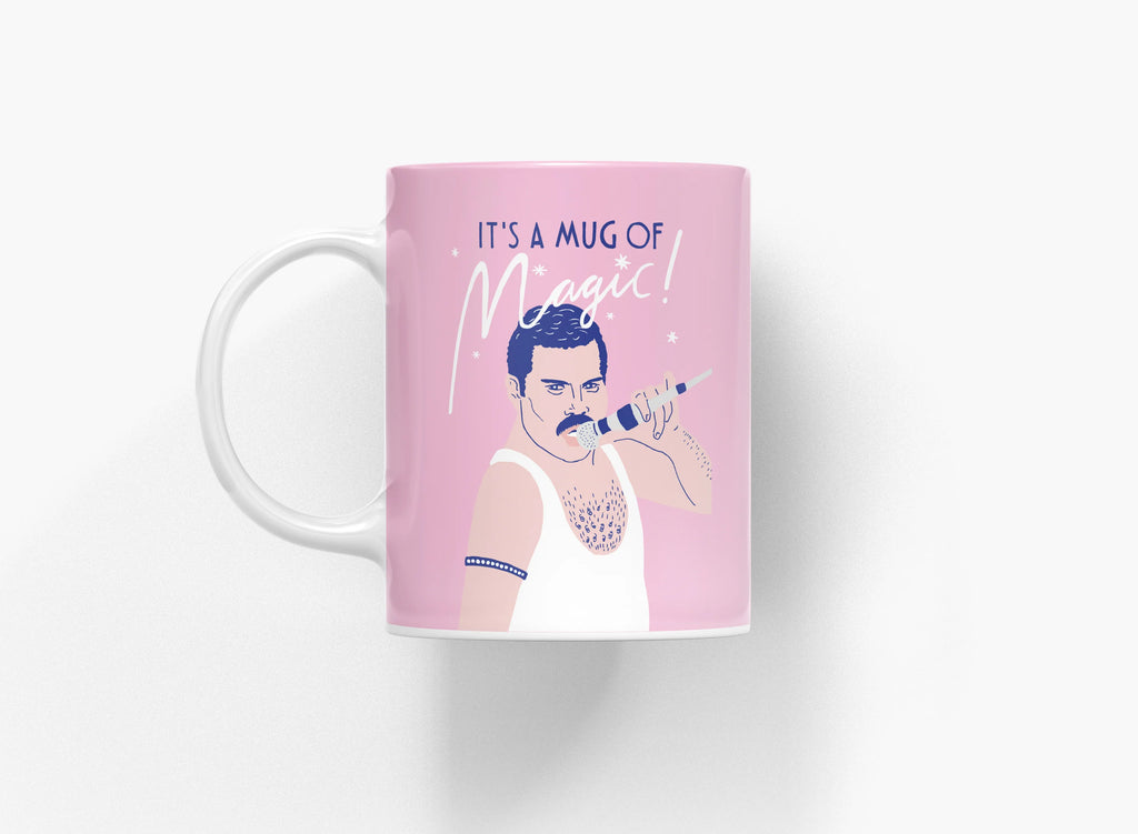 mug banella santorini κουπα δωρο freddy mercury queen