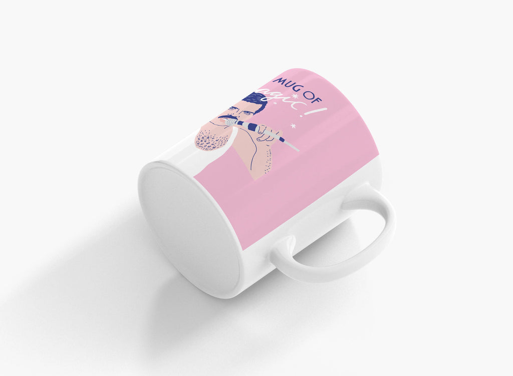 mug banella santorini κουπα δωρο freddy mercury queen