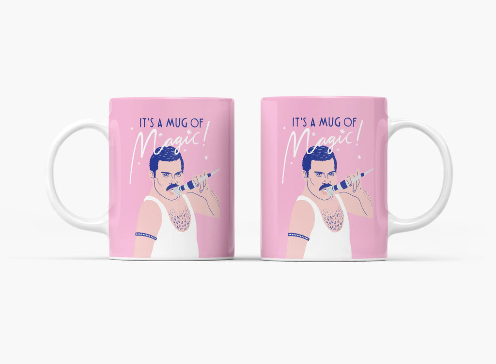 mug banella santorini κουπα δωρο freddy mercury queen