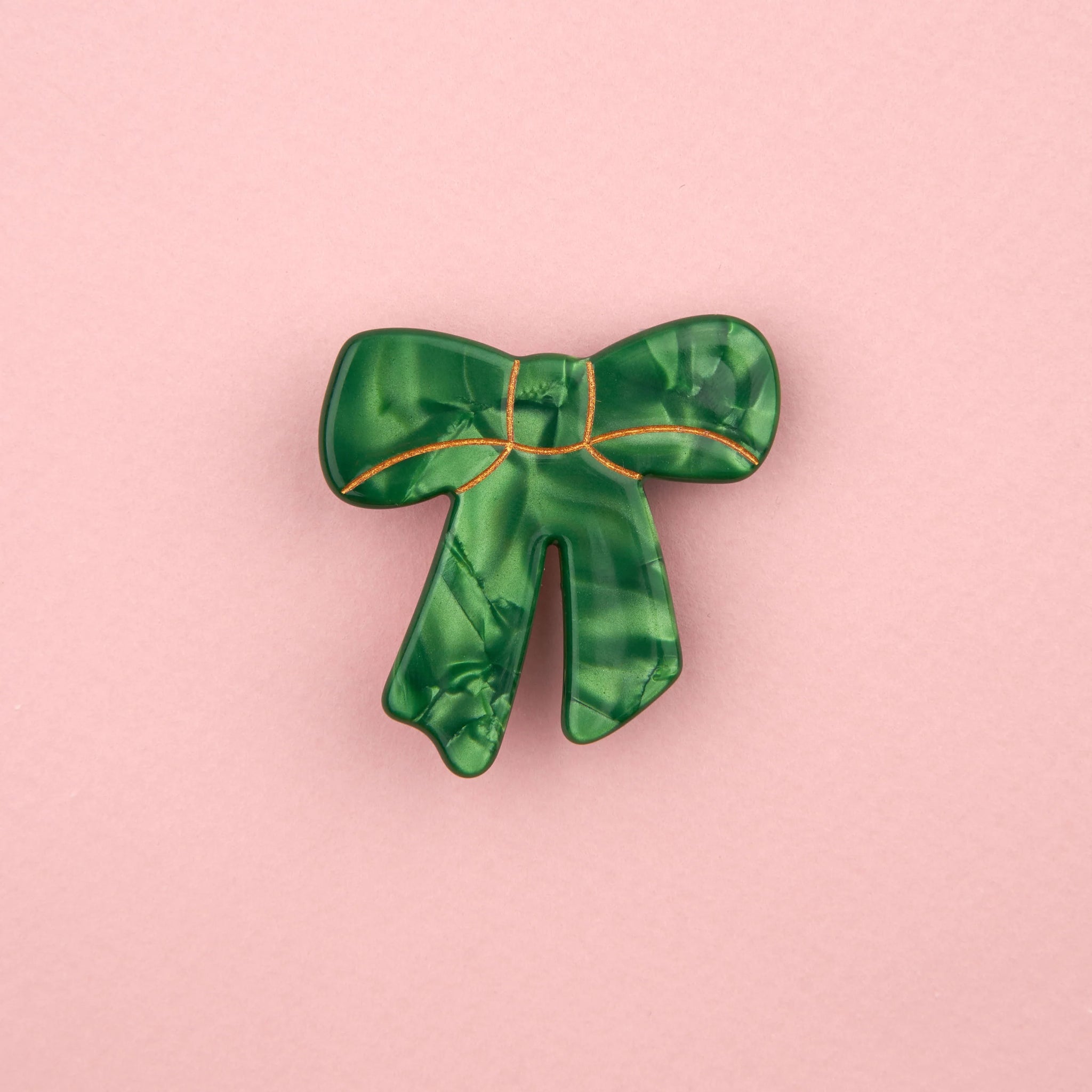 Green Bow Hair Clip – Banella - The Concept Store