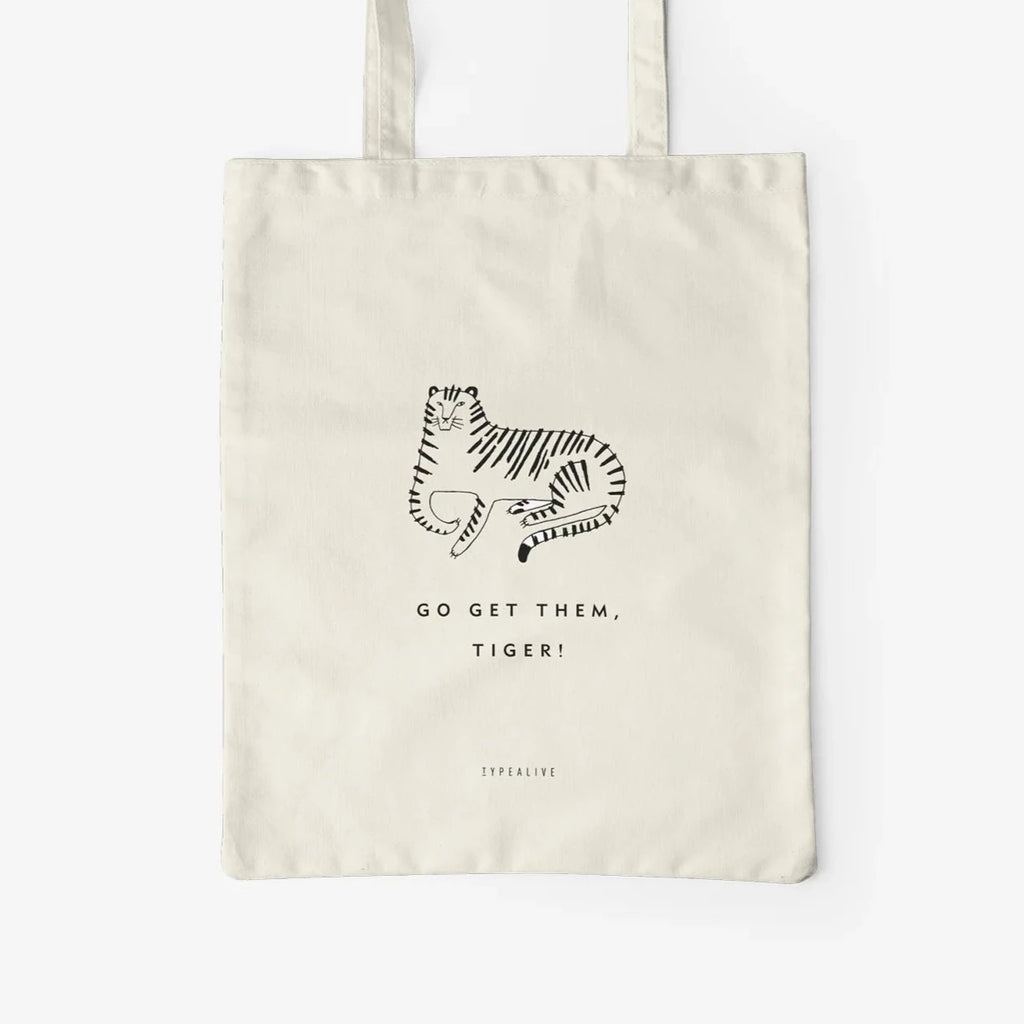 tiger tote bag banella santorini δωρο