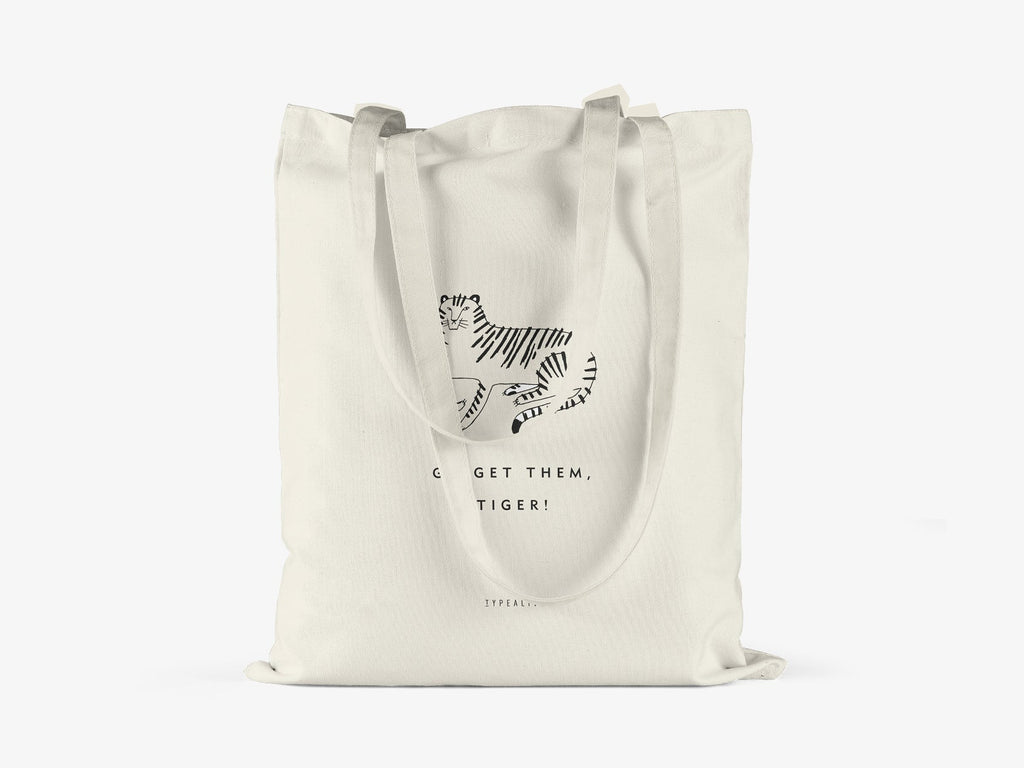 tiger tote bag banella santorini δωρο