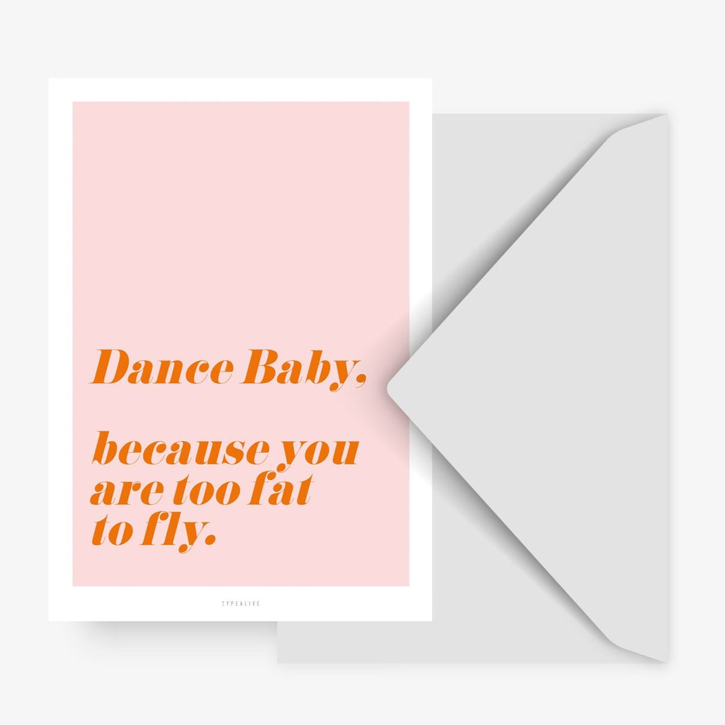 banella concept store  καρτα καρποσταλ  dance baby  